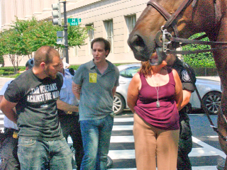  Activists Arrested for Defying Poster Ban.jpg
